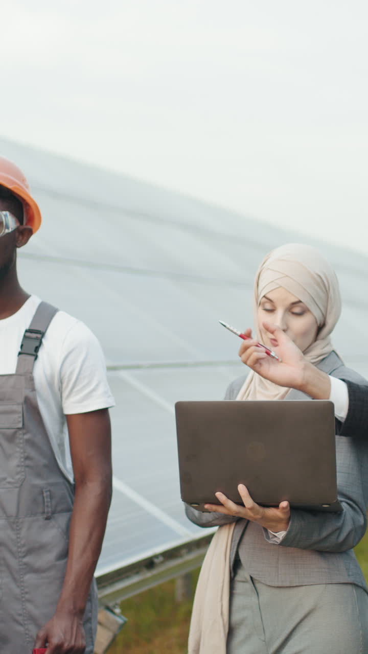 equipo de inspección de paneles solares