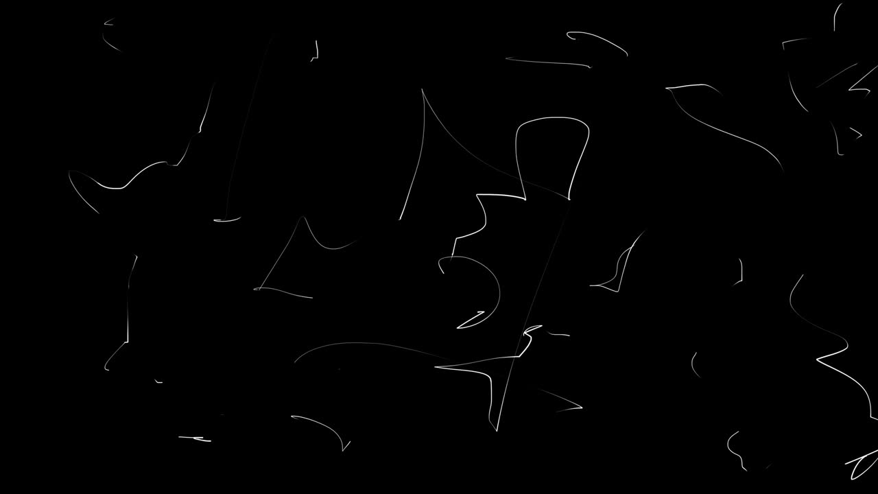 Small fine damages and scratches on the black screen.