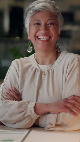 portrait of a smiling businesswoman in a white blouse