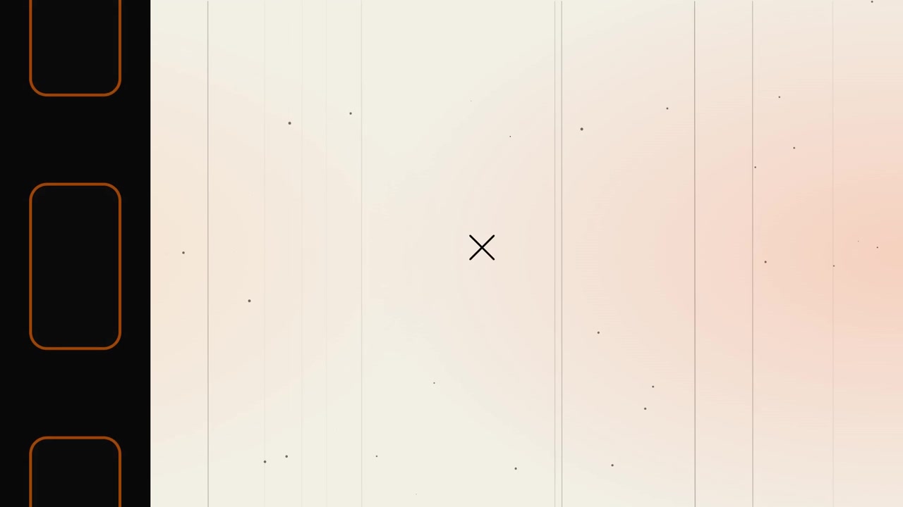 Vintage Film Leader Overlay with Dust and Scratches