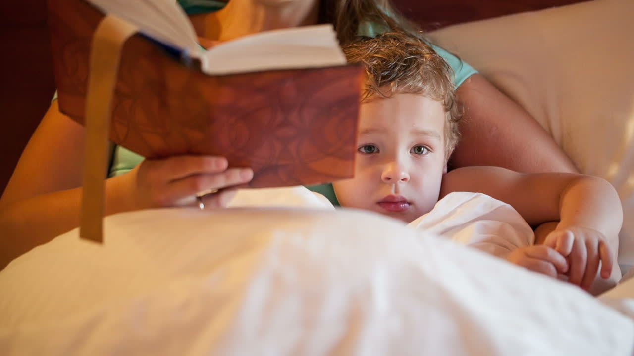 잠자리에 들기 전에 읽는 것