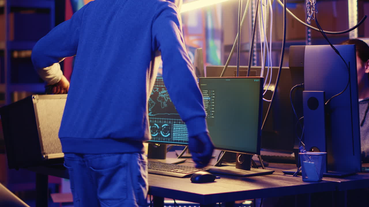 온라인 신원을 숨기기 위해 vpn을 사용하는 스파이