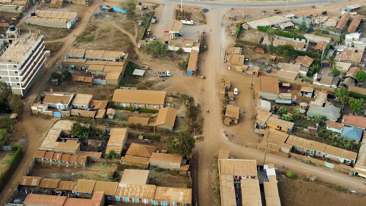 케냐 나이로비의 조감도