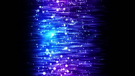 luxury shine lights with blinking particles. glitter vintage loop animation. circular. hexagonal. linear. screen decorations concept. blue and purple.