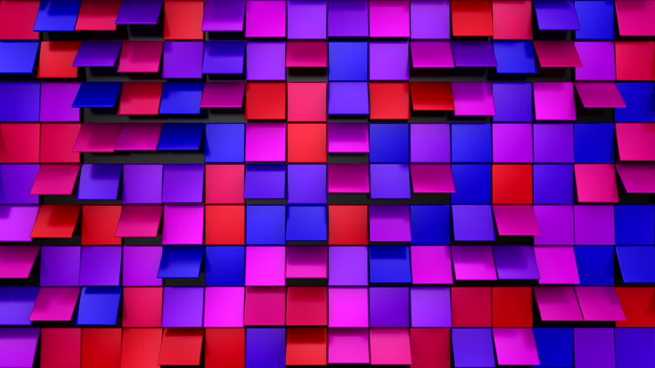 Background of Animated Squares