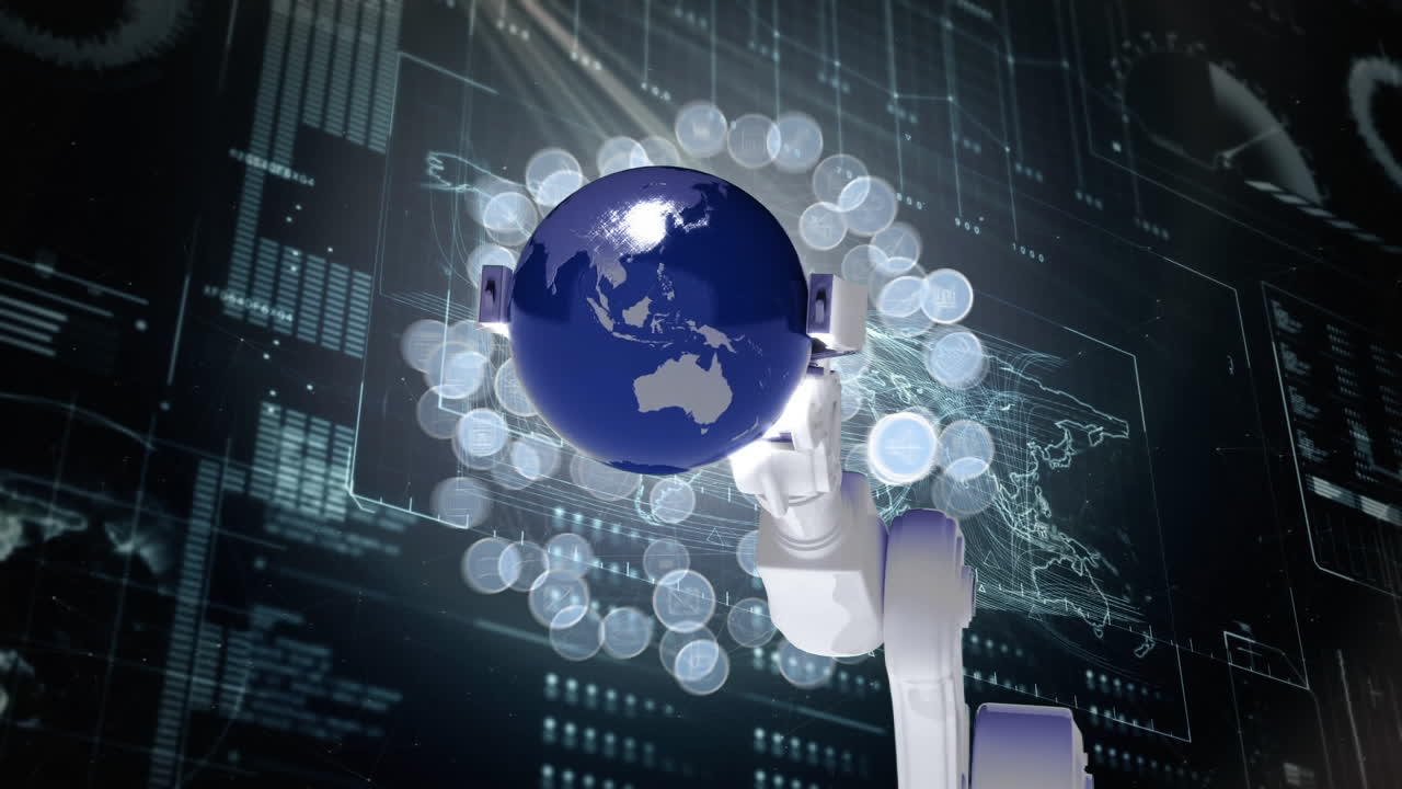 로 ⁇  팔 이 지구 를 들어 올리고 있다