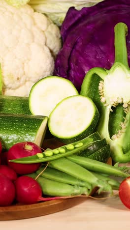 assorted vegetables displayed on a white background