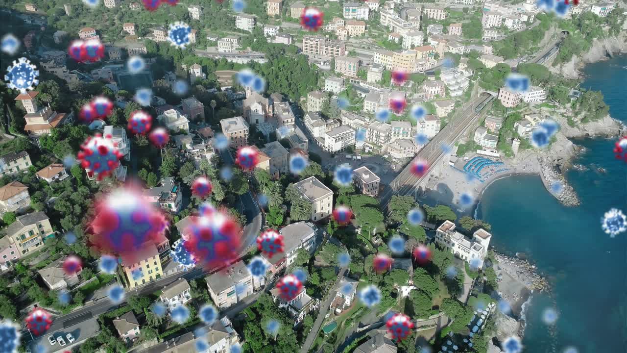 el coronavirus se está extendiendo por la ciudad.