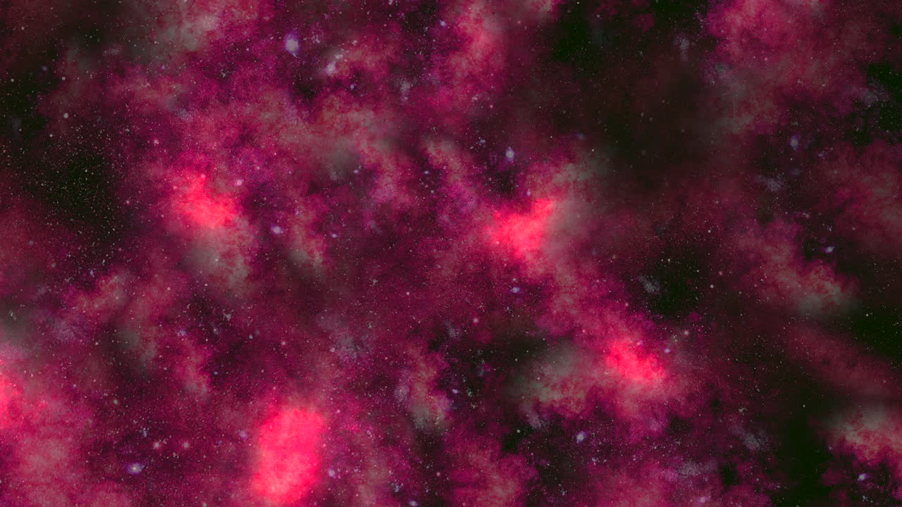 별의 잔해가 놀라운 안개 phantasmagoria를 방출합니다.