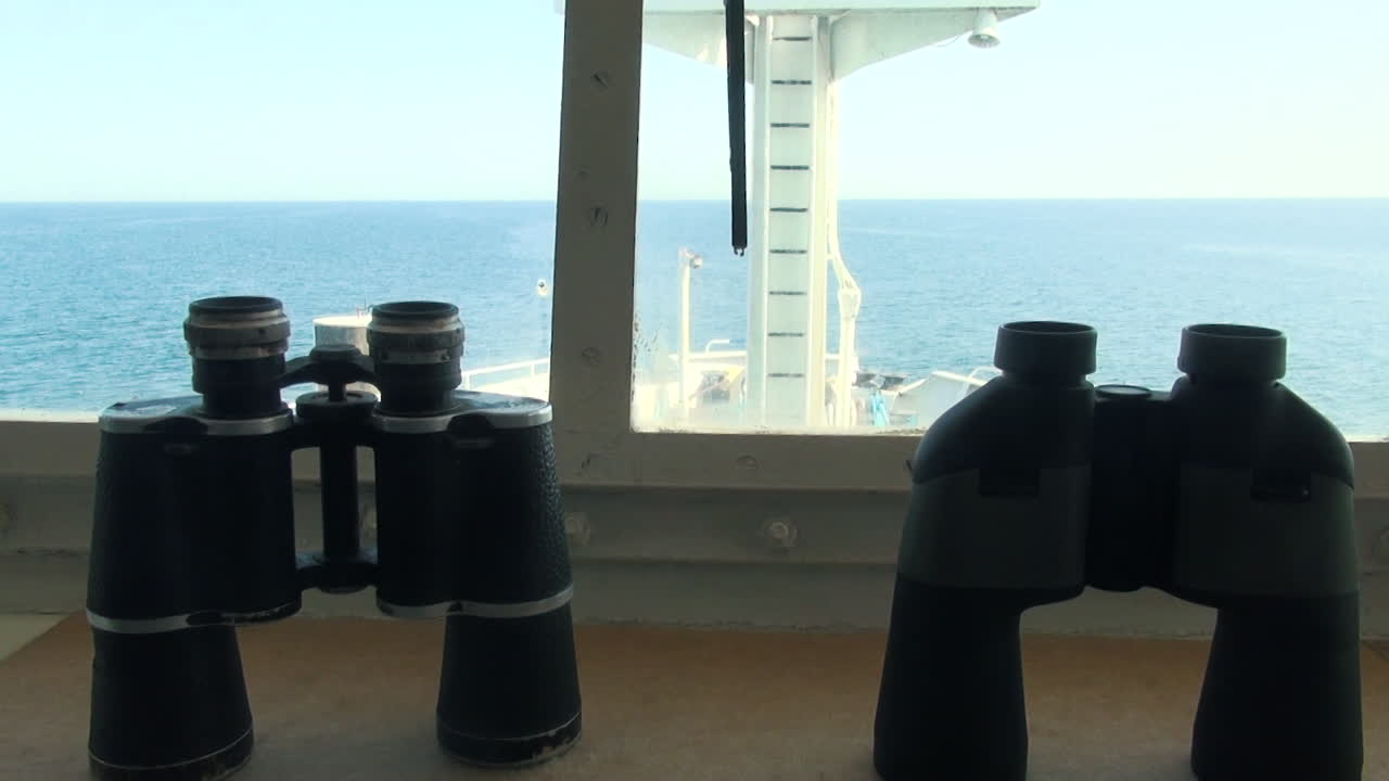 선박 선장 휠의 내비게이션 브리지, 선박 제어, 스티어링 휠