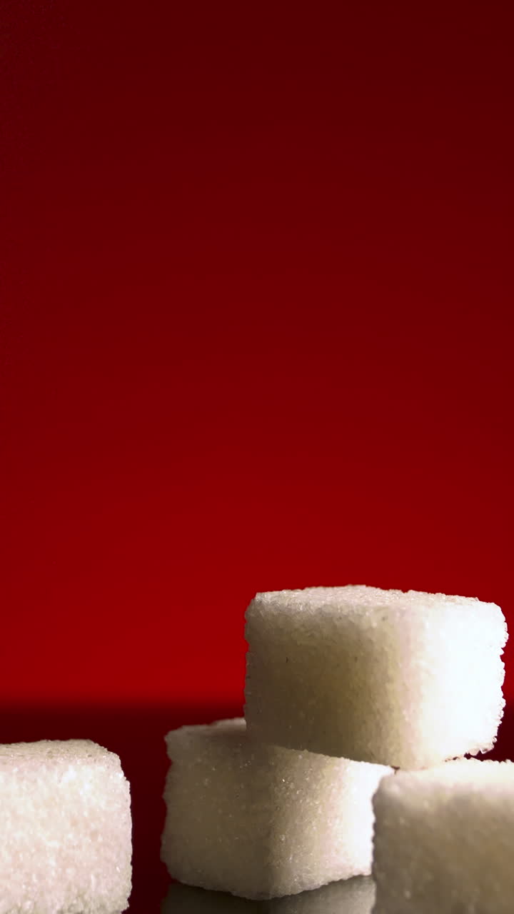 cubos de azúcar apilados