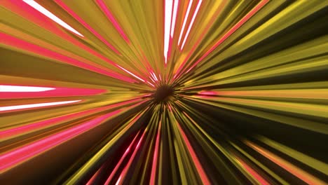 arte digital abstracto con líneas y rayos brillantes