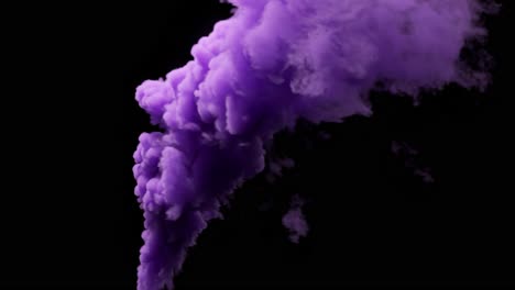 purple smoke cloud