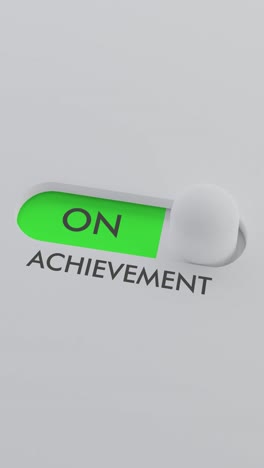 switching on the achievement switch vertical video