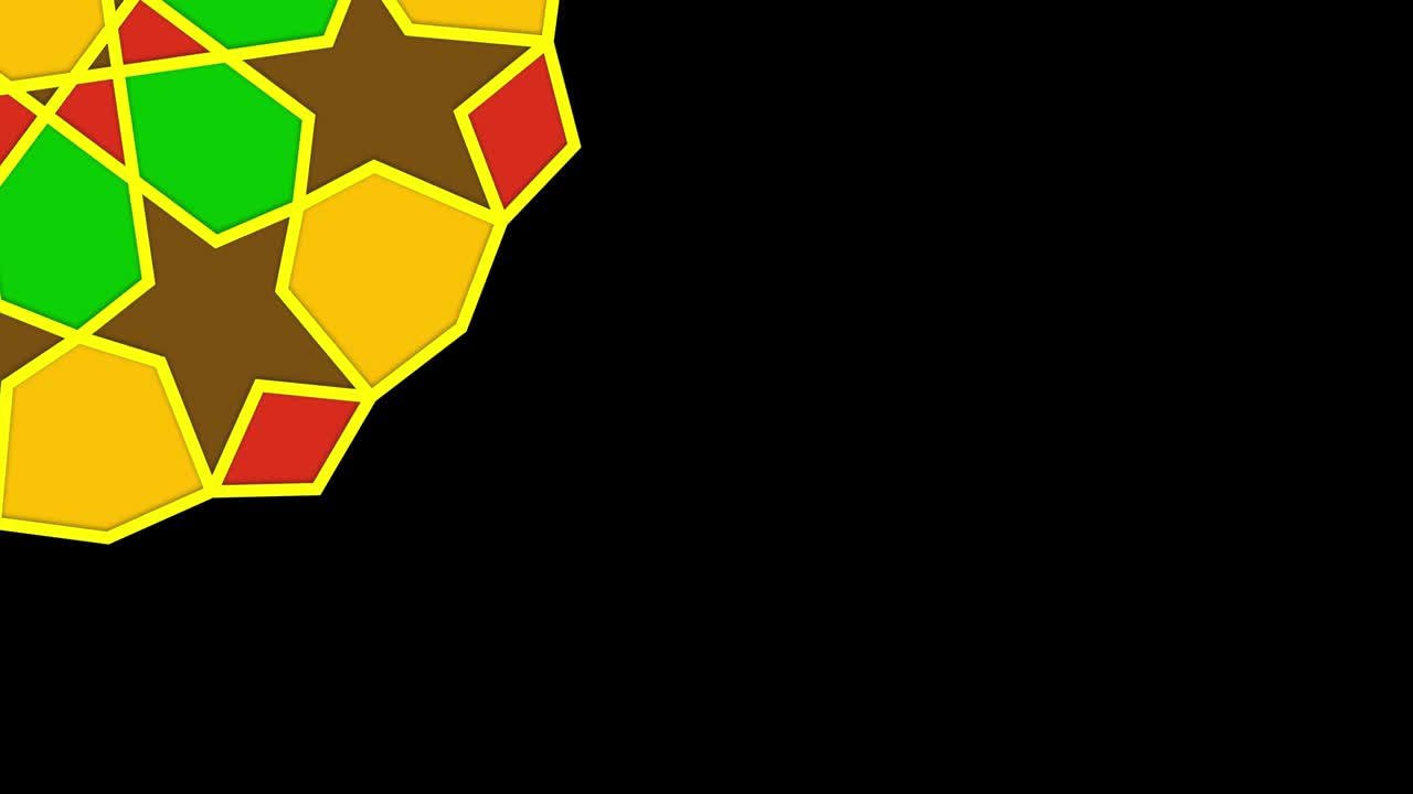 ramadán trasfondo islámico - 4k ramadán islámico - formas geométricas - (loopable) -