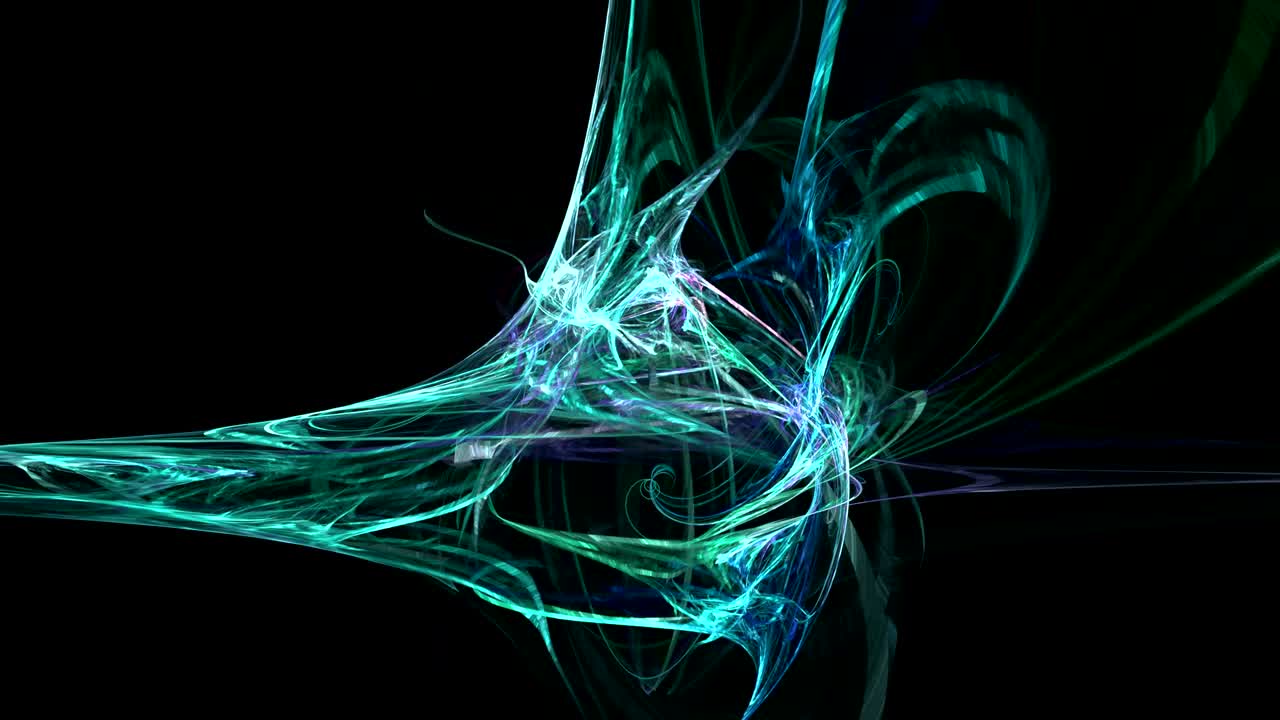 Colorful green pattern abstract motion background
