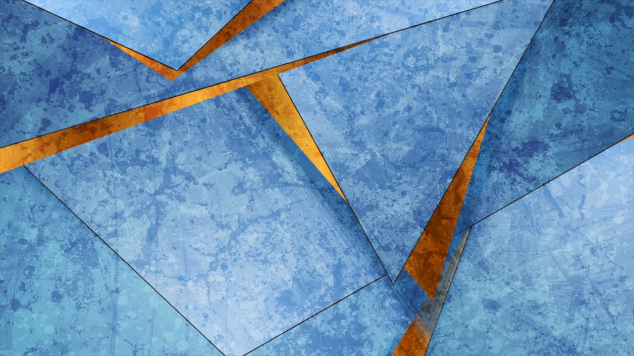 fondo de movimiento grunge de material corporativo azul y dorado