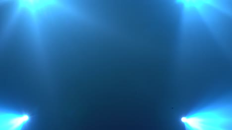 background lights flash blue