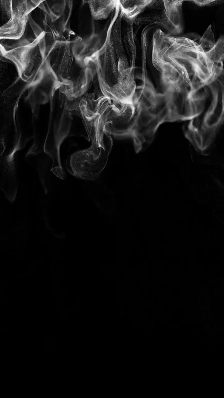 Animazione di rivelazione con particelle di fumo organico