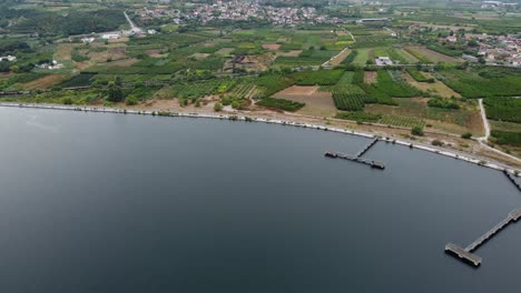 Haliacmon-river-view-from-above.-Aerial-drone-shot