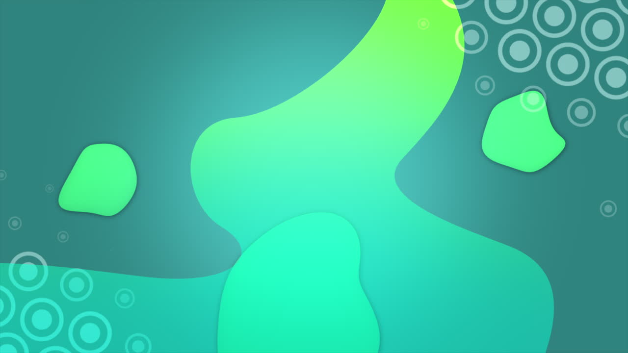 Fondo animado con formas geométricas abstractas y líquido colorido 4.