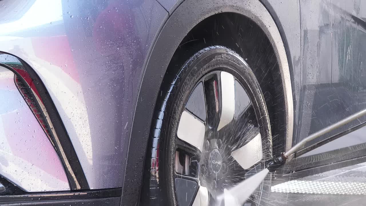 Electric Car Washing