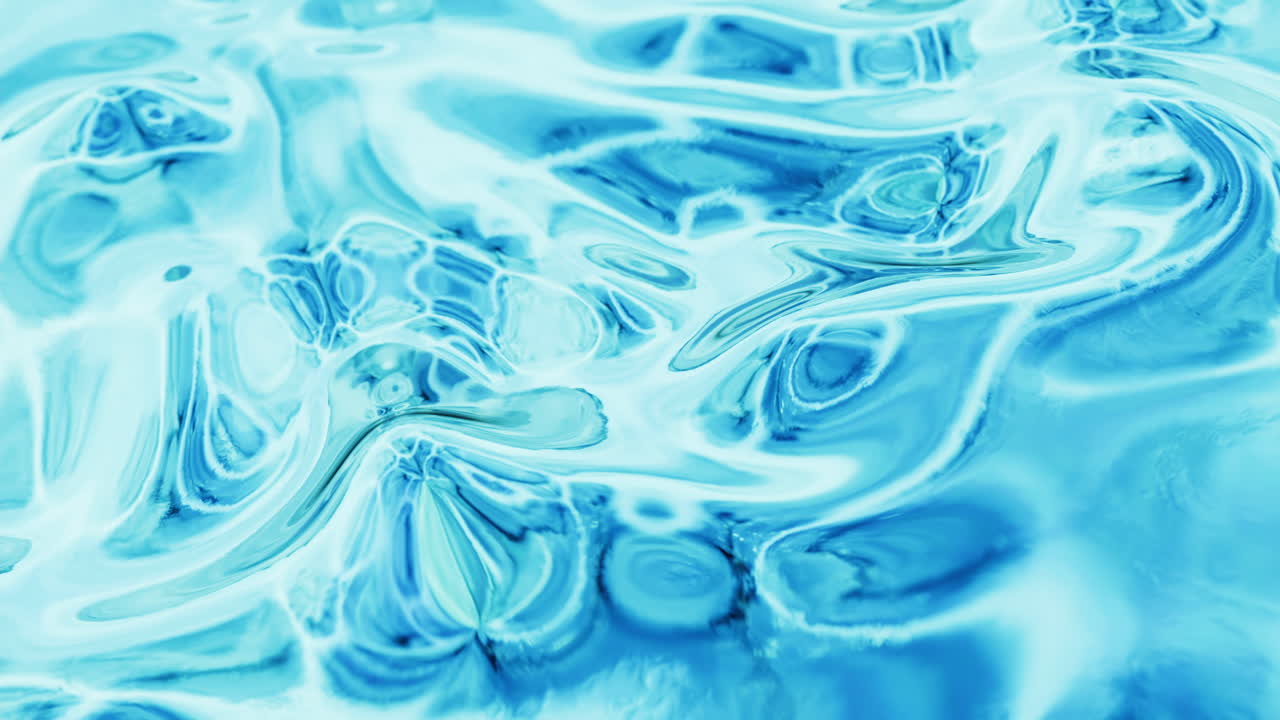 Abstract flowing liquid, 3d rendering.