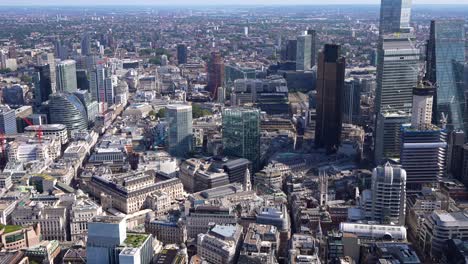 Aerial-view-of-the-Bank-of-England-Royal-Exchange-and-Mansion-House-with-a-view-from-Bank-to-the-Bloomberg-Centre