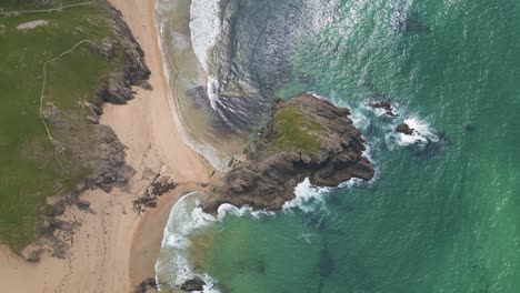 bird's-eye view of murder hole beach co