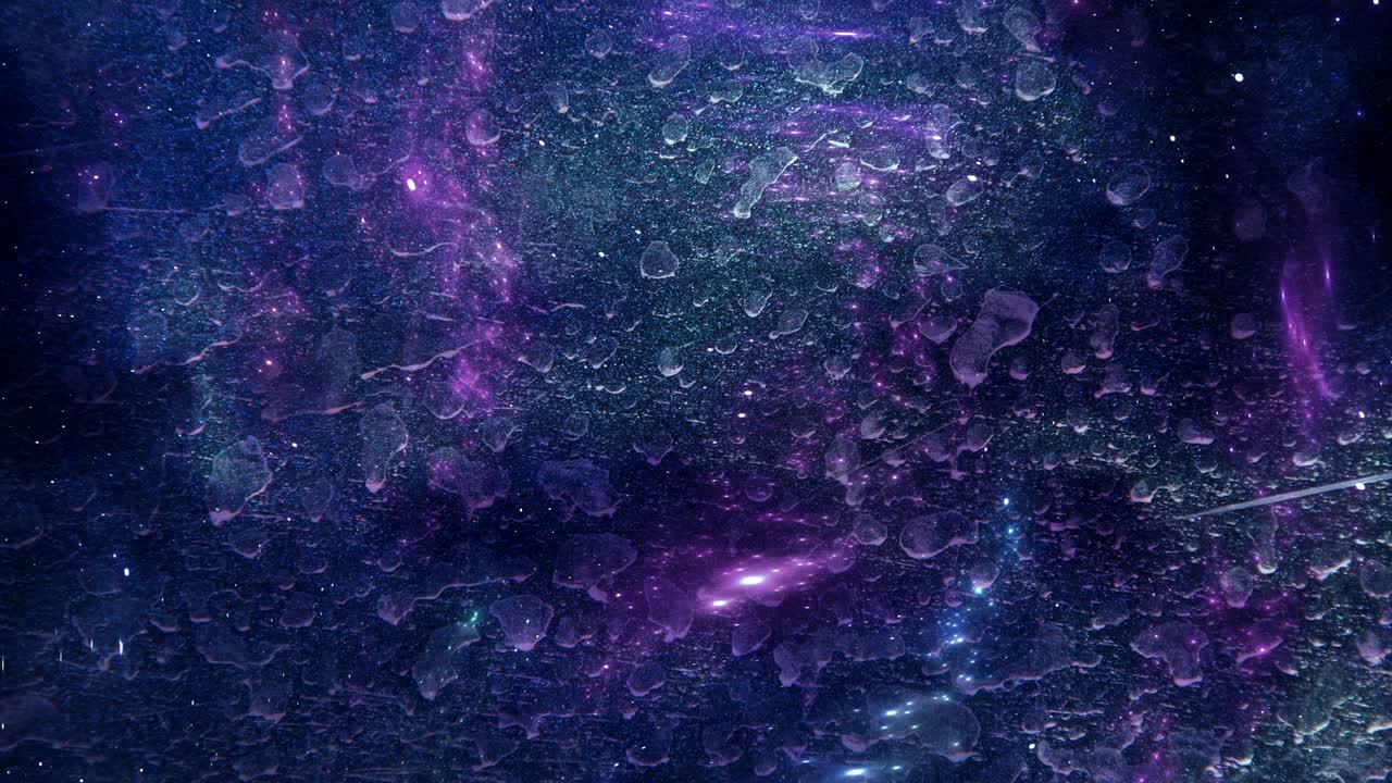 Abstract Glowing Light Background Loop