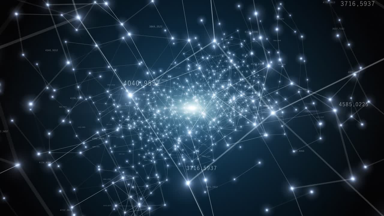 visualización de la red abstracta