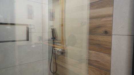 high end bathroom with premium shower fittings