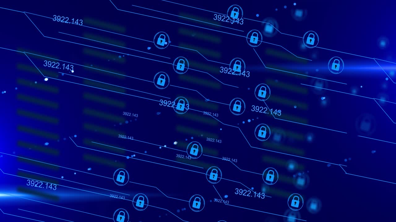 Abstract geometrical cyber tech banner metaverse digital web 3 horizontal shapes design sci fi