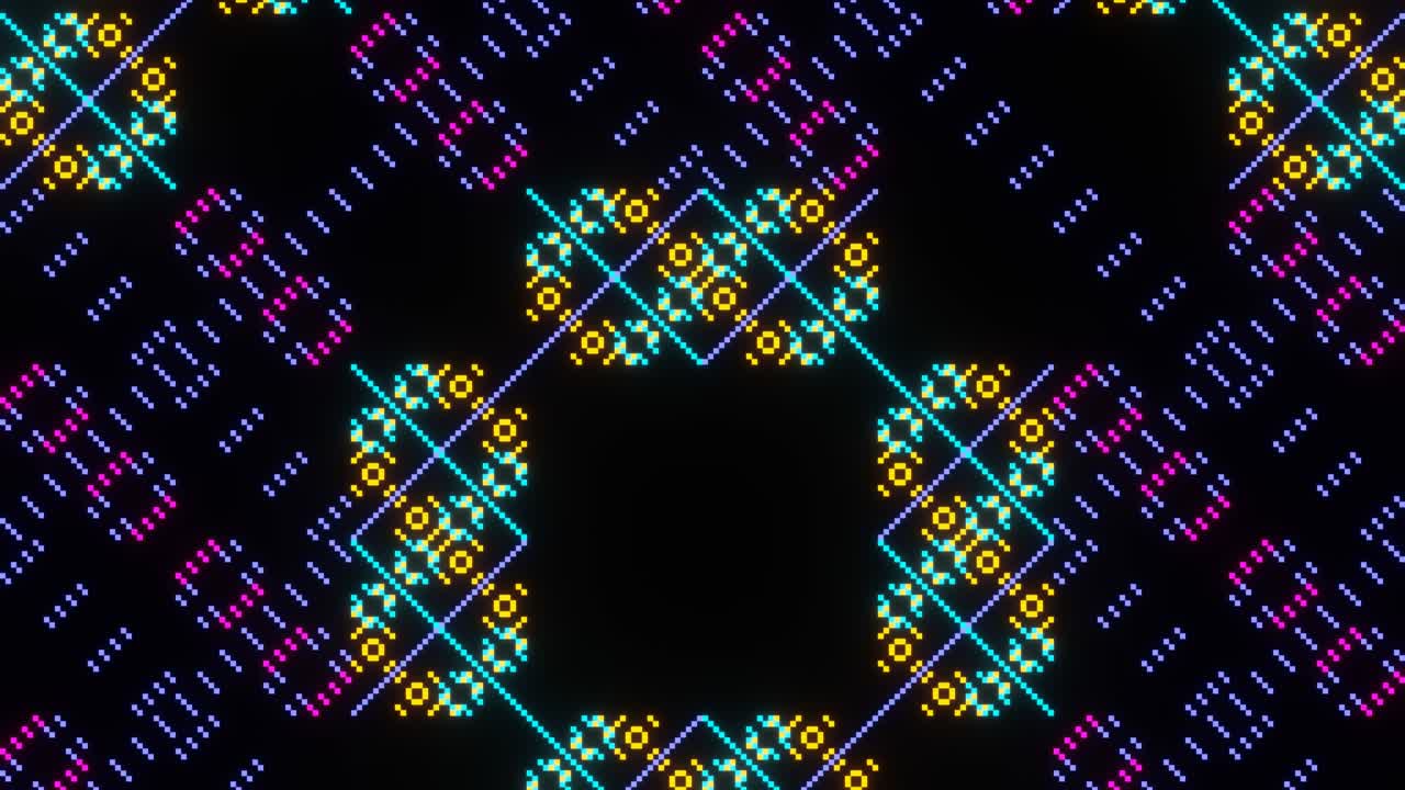 bucle de fondo de píxeles flotante