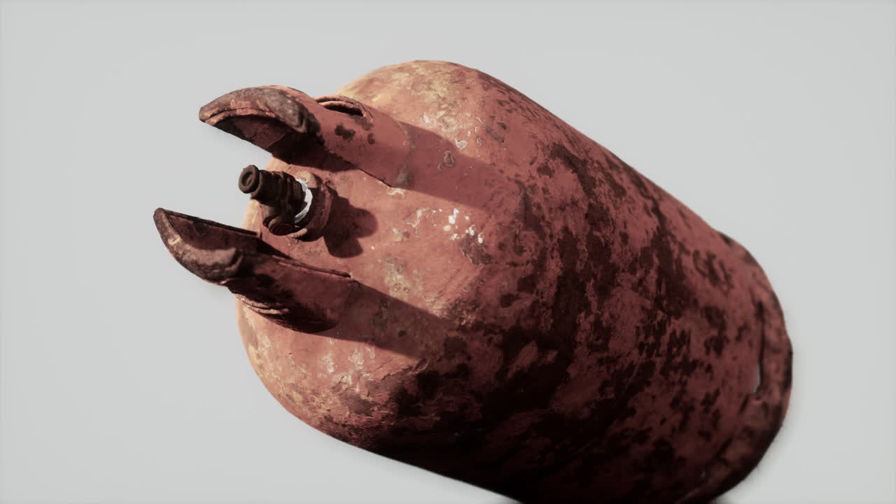 опасность старый ржавый газовый контейнер