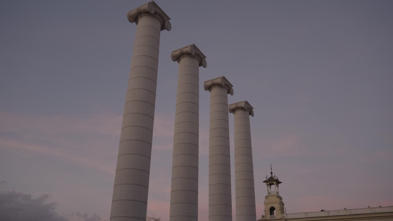 Columns at Sunset