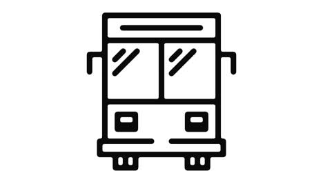 gráfico de movimiento de la línea de transporte