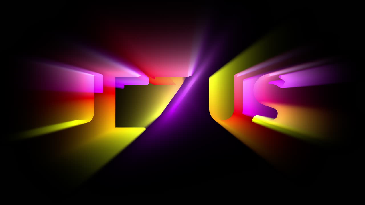 원활한 루프 서치라이트 애니메이션 jezus 10초 폴란드어 및 네덜란드어