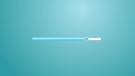 curvatore di impostazioni blu su sfondo blu. linea di controllo animata in movimento 4k