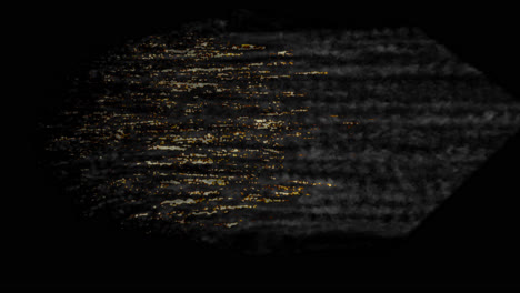 explosión de fuegos artificiales abstractos