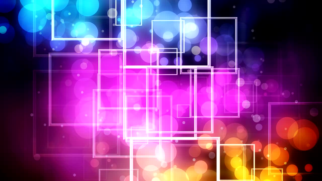 Abstract Colorful Squares