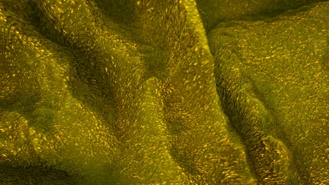 la fusión de oro en 3d hace una animación de bucle sin costuras