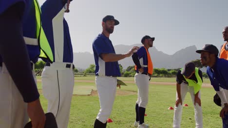 Baseball-Spieler-Trainieren