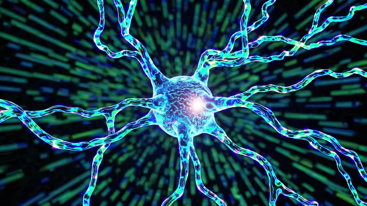 ilustración de las neuronas