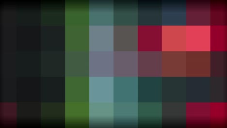 multicolor background of pixels in motion