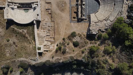 ancient theater aerial view