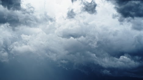 dramatic storm clouds time-lapse with a moody, evolving skyscape