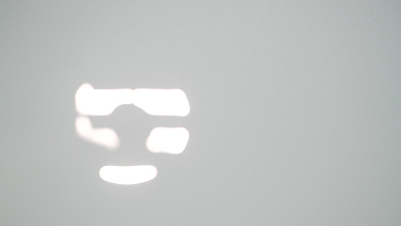 공기 흡수 팬 열의 그림자