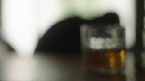 person with a drink