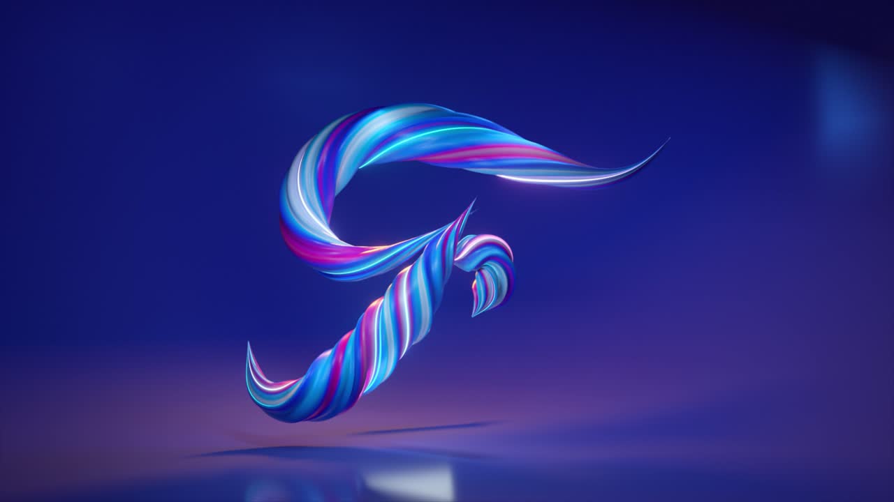 추상적인 글자 g 디자인